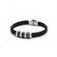 Bracciale acciaio, oro e caucciù uomo Paciotti 4us codice 4UBR2343 Bracciale acciaio, oro e caucciù uomo Paciotti 4us codice 4UBR2343