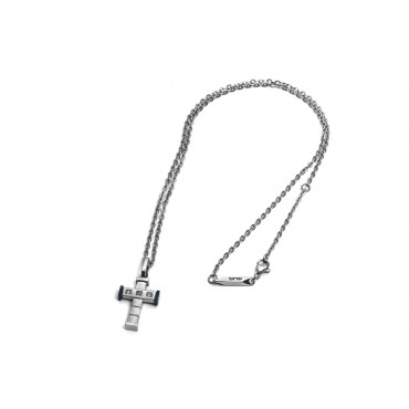 Collana con croce acciaio uomo Paciotti 4us codice 4UCL2348