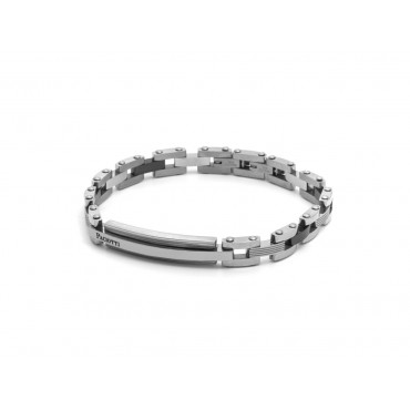Bracciale uomo in acciaio firmato Paciotti 4us codice 4UBR2361