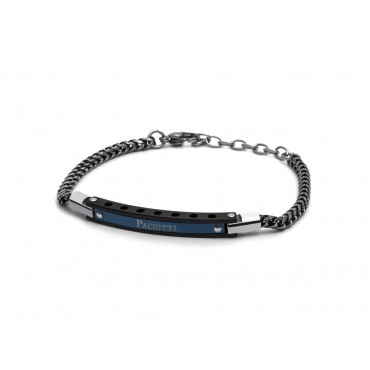 Bracciale uomo in acciaio firmato Paciotti 4us codice 4UBR2365