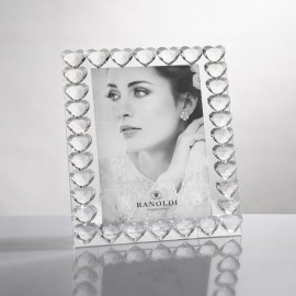 Portafoto Ranoldi CX5347 con cuori misura 10x15