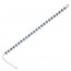 bracciale tennis con zirconi bianchi e blu ottaviani 500765B