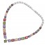Collana Ottaviani 500904C a V con zirconi colorati