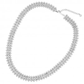 Collana Ottaviani 500764C collier con zirconi bianchi