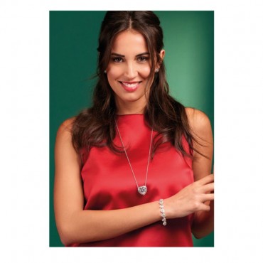 parure gioielli Ottaviani in metallo rodiato e zirconi 501274b