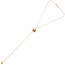 collana ottaviani 501208 donna lunga dorata design cravatta