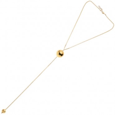collana ottaviani 501208 donna lunga dorata design cravatta
