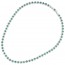 Collana Ottaviani 501048C tennis argentata zirconi bianchi e verde