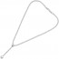 Collana Ottaviani 500968C tennis con fiore di zirconi e perla avorio